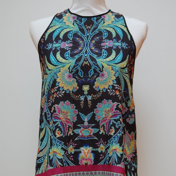 Dream Daily Patterned Tank Top Blouse - Picture 1 of 6